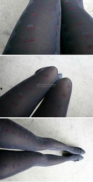肉丝袜带花,时尚与个性的完美融合